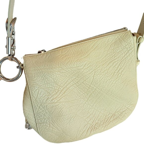 Burberry Knight Pale Green Leather Shoulder Bag with Silver hardware - Picture 3 of 16